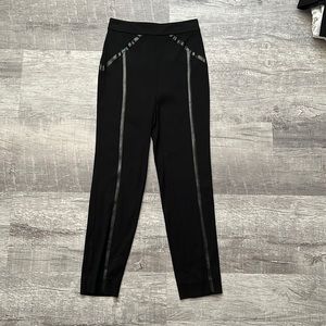 Black Pants with Gloss Lining